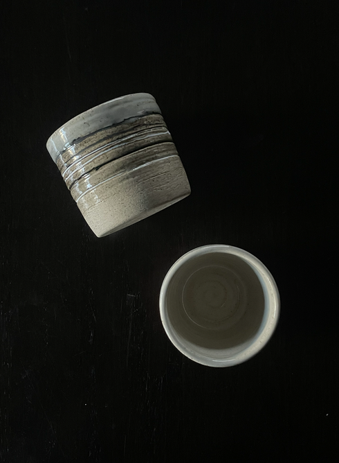 10 COFFEE MUGS BROWN/BEIGE/BLACK